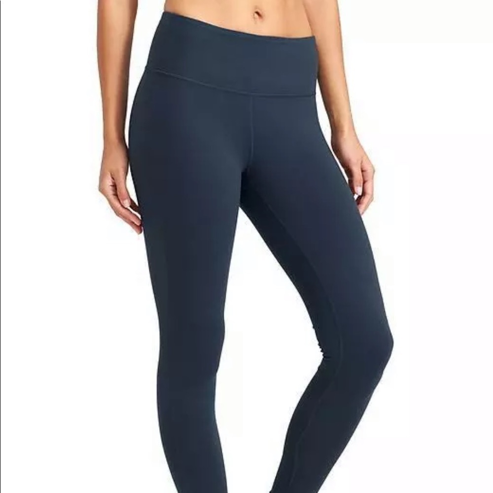 EUC Athleta Navy Chaturanga Tight - Small Tall